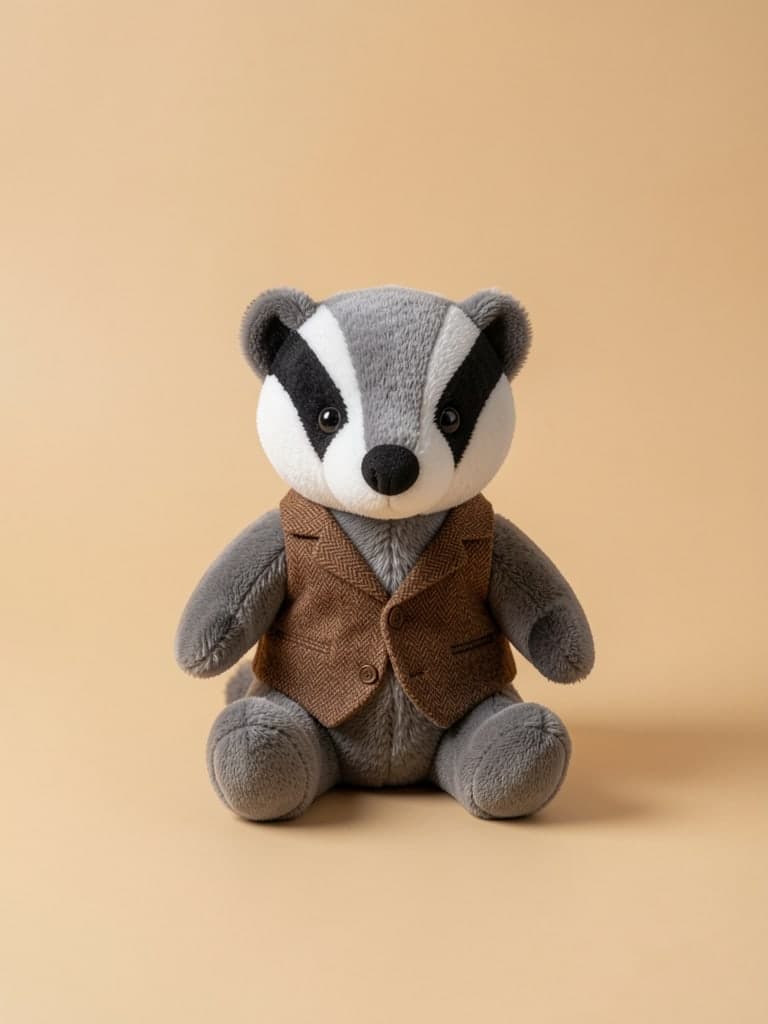 Badger in Tweed - View 1